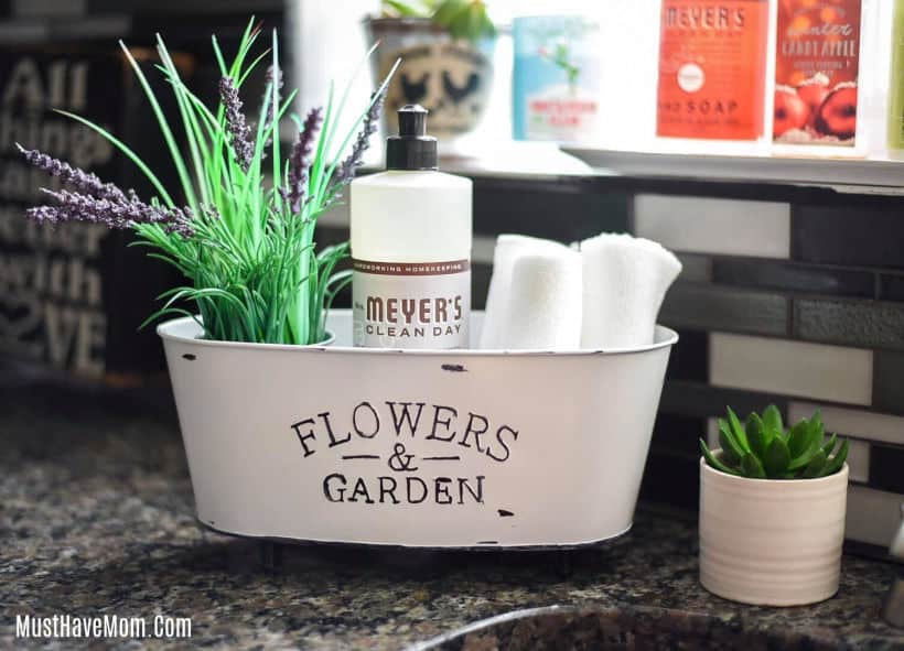 Farmhouse Sink Caddy Pedestal Traysink Tray Soap and Lotion Tray Wood Tray  Farmhouse Kitchen Decor Home Decormothers Day 