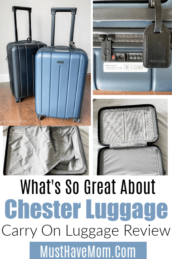 Chester luggage coupon code on sale