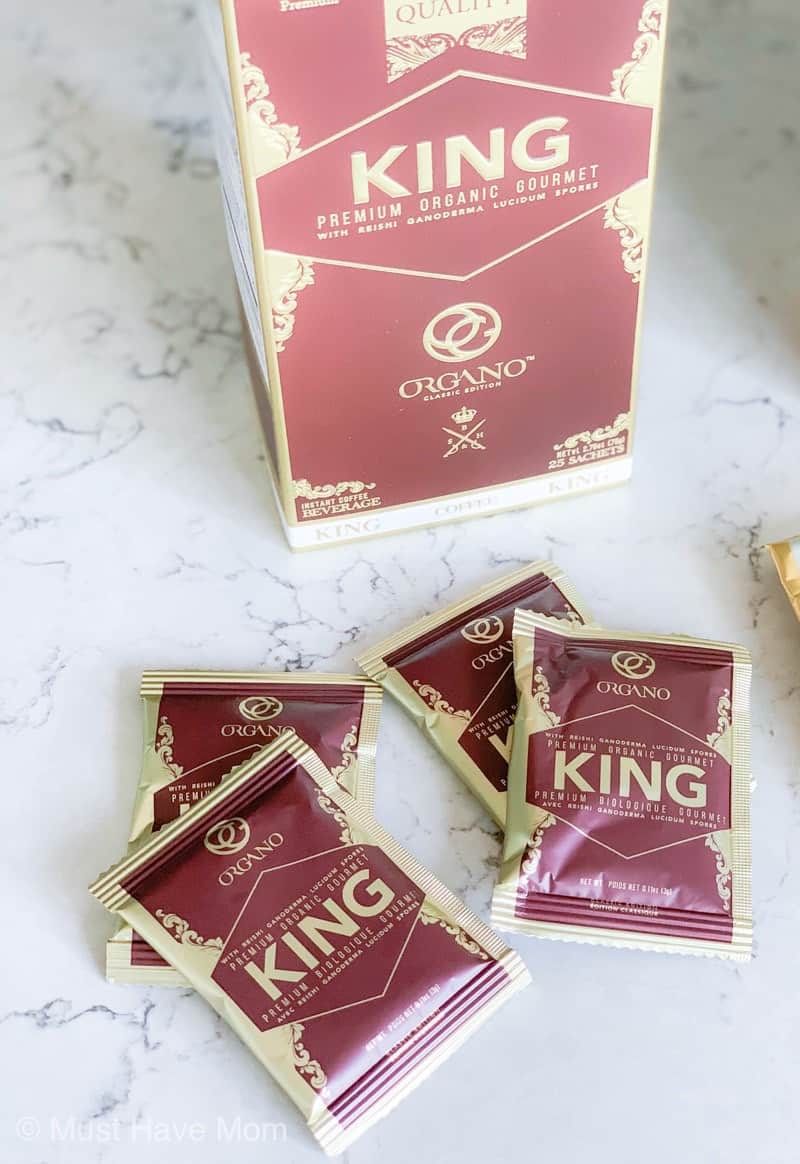 Vegan Reishi Ganoderma Latte + FAQ About KING Coffee