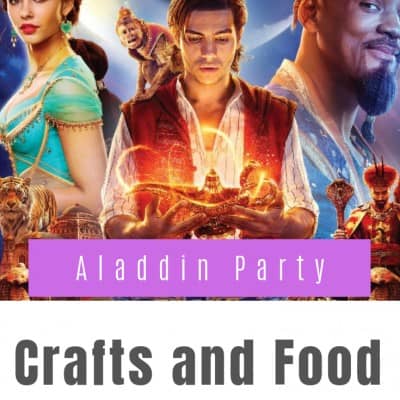 Aladdin Party Crafts & Food Ideas!