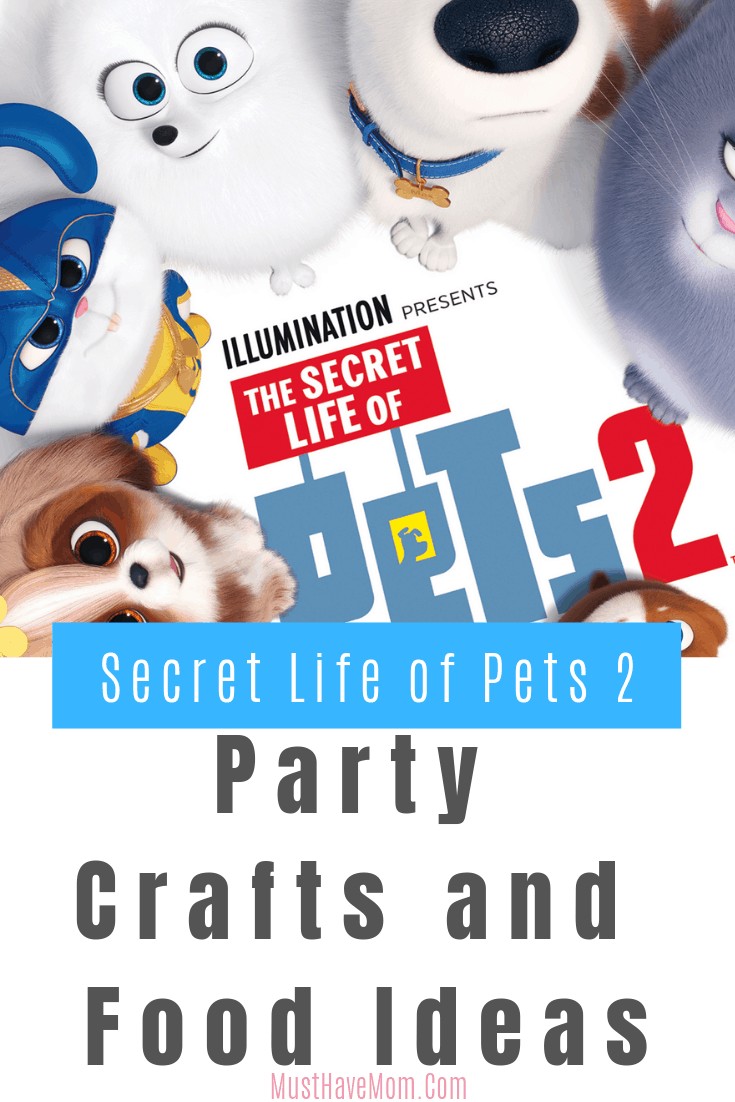 Secret Life of Pets is available on DVD and more on 8/27! It is the perfect time to plan a Secret Life of Pets 2 Party with these crafts and food ideas.