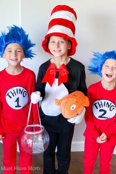 thing 1 and thing 2 costume