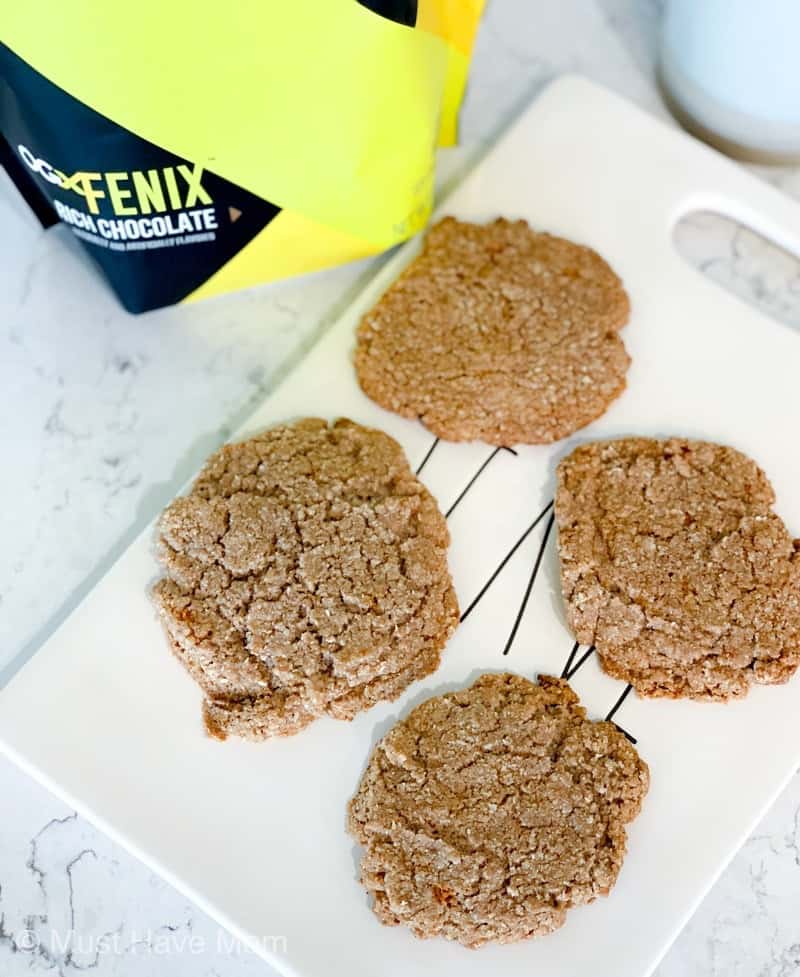 protein cookies using OGX Fenix Shake Mix