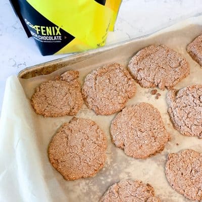 Chocolate Almond Protein Cookies Recipe