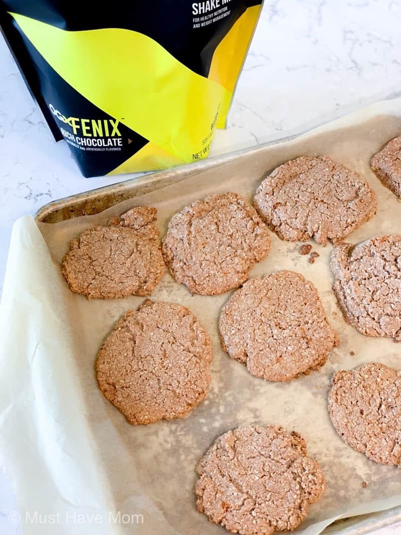 Chocolate Almond Protein Cookies Recipe