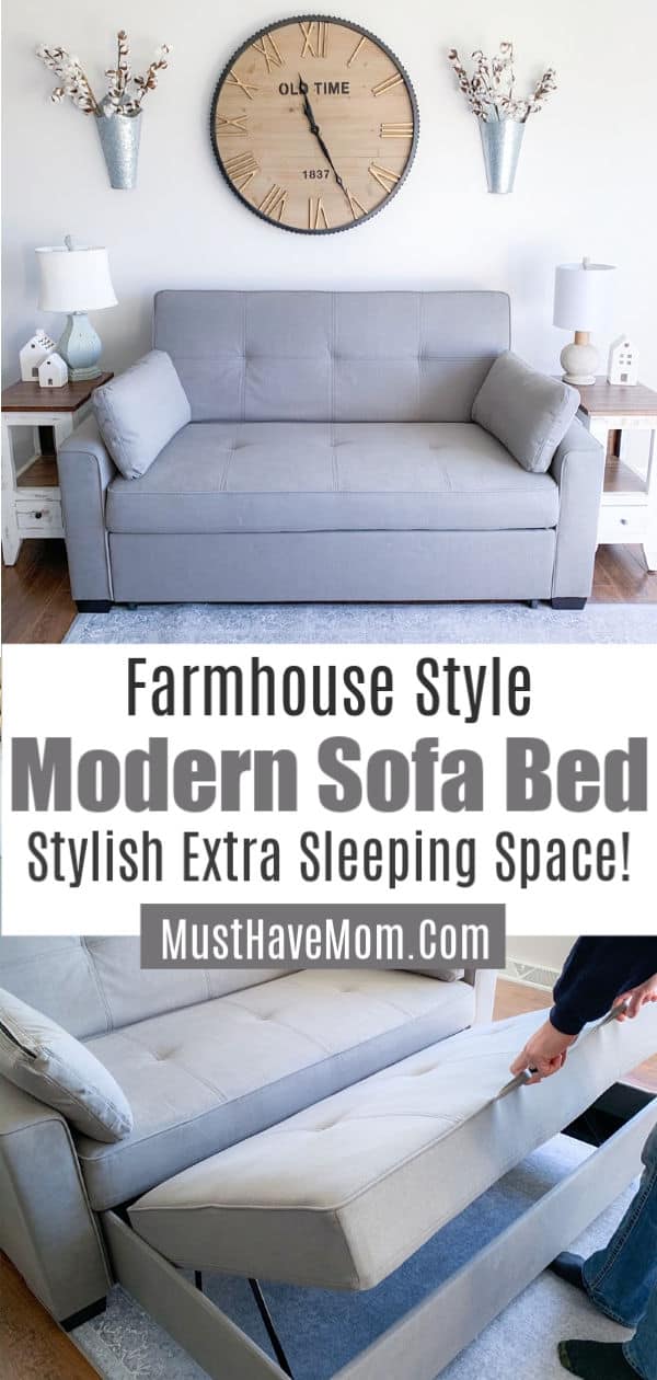 farmhouse style sofa bed