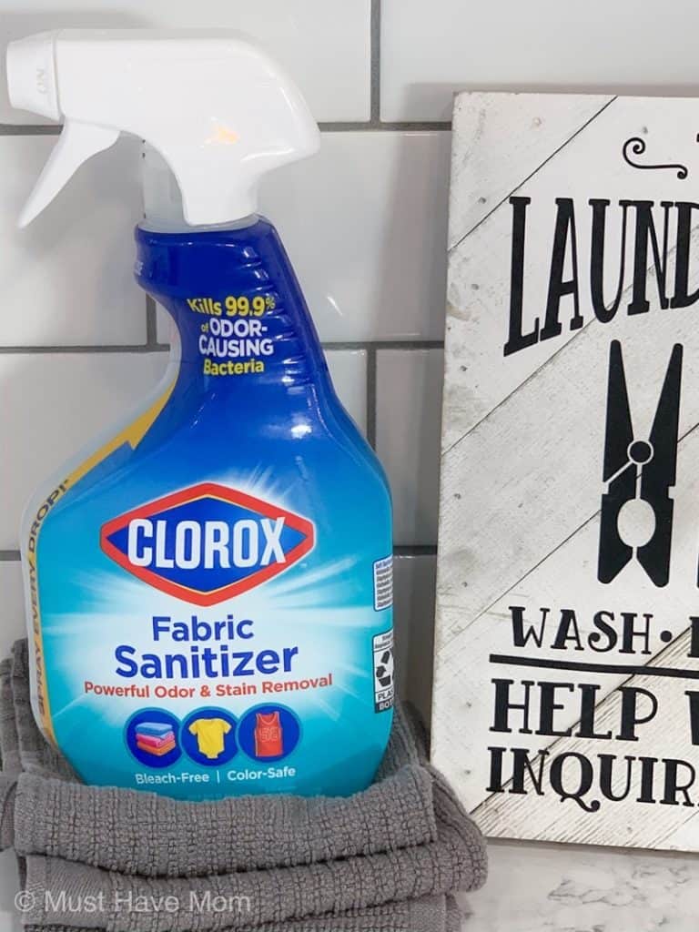 how to use clorox fabric sanitizer Must Have Mom