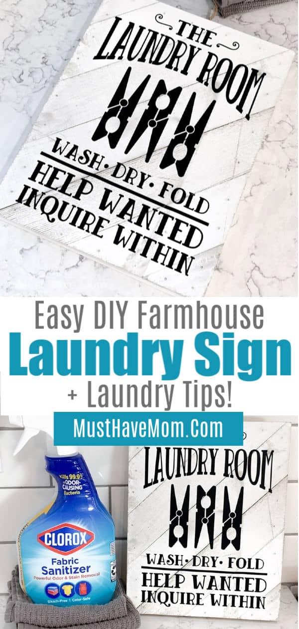 diy laundry room decor