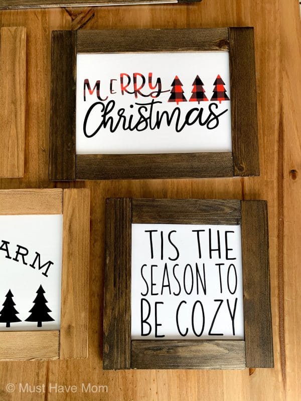 Dollar Store Farmhouse Signs DIY - Must Have Mom