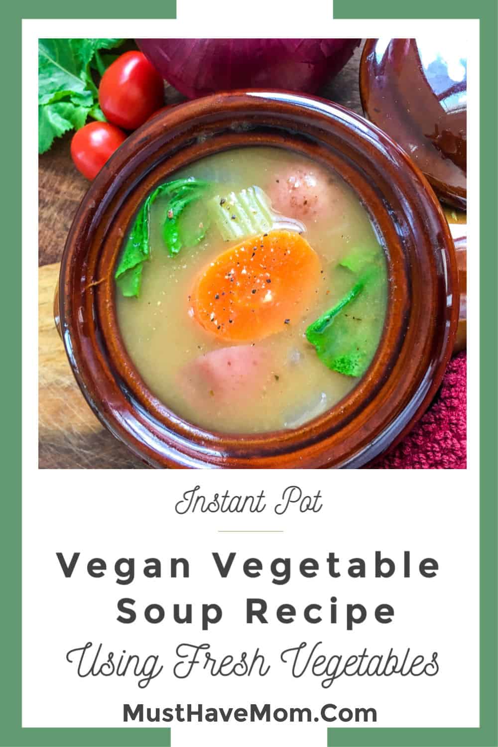 vegetable soup instant pot