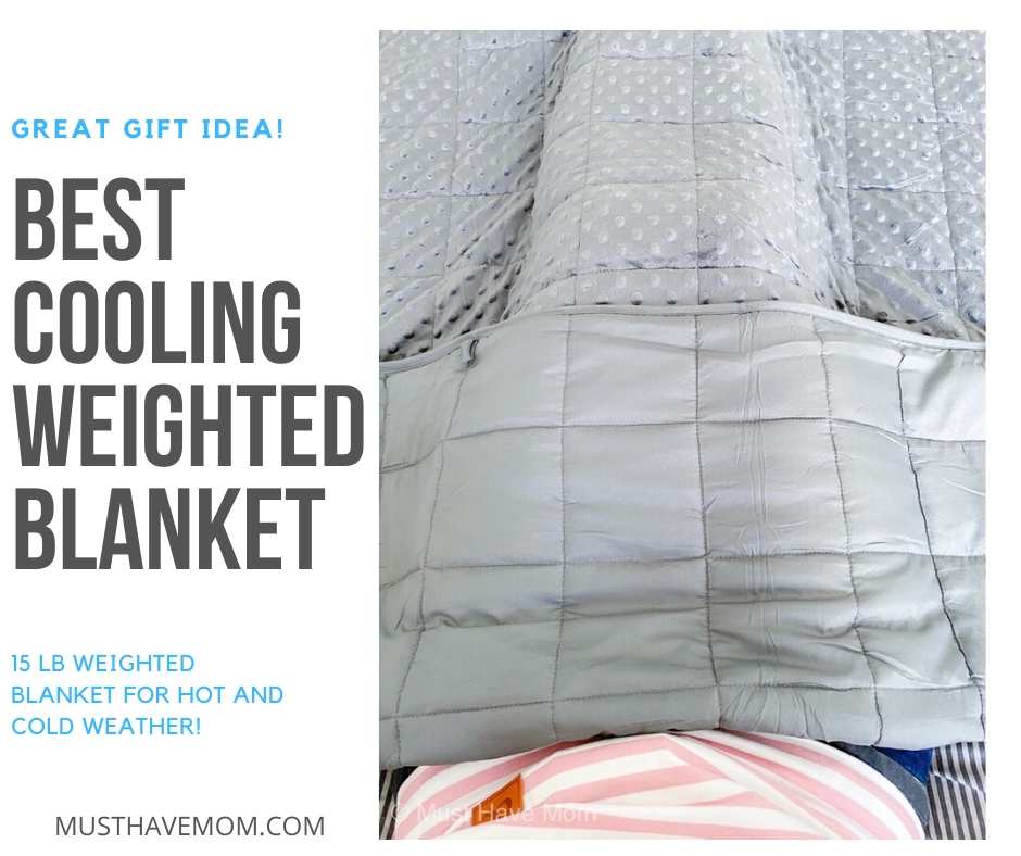 Best Cooling Weighted Blanket - Must Have Mom