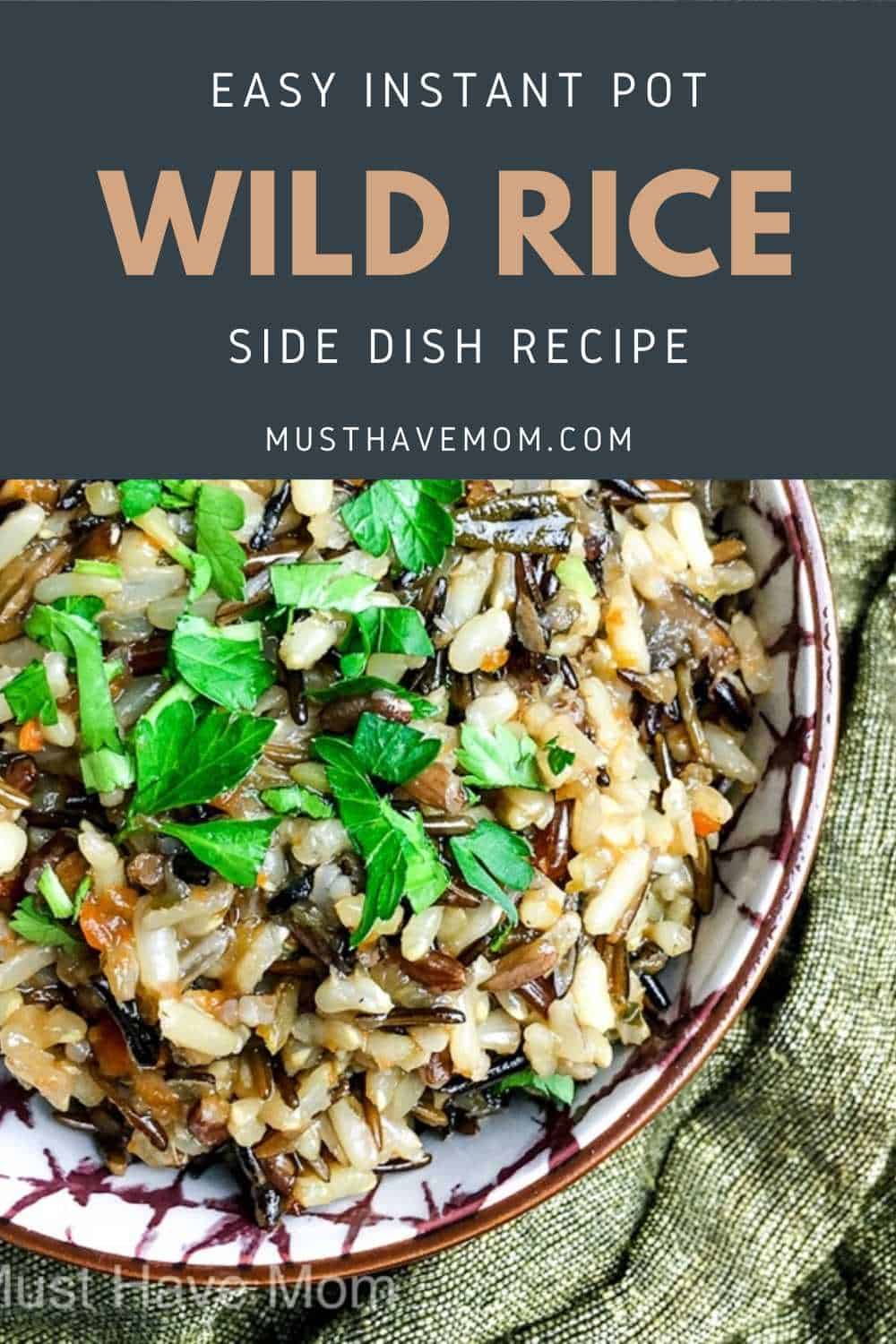 wild rice in instant pot