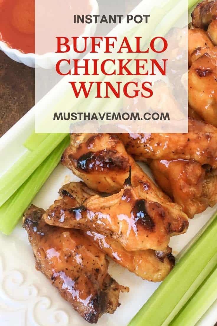 Instant pot buffalo chicken wings