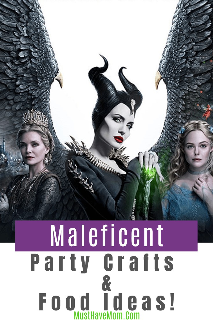 Maleficent Party Crafts & Food Ideas!