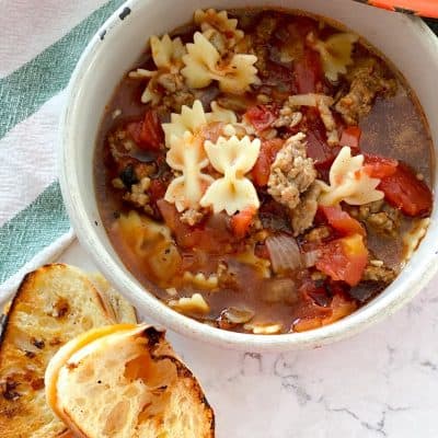 lasagna soup ingredients