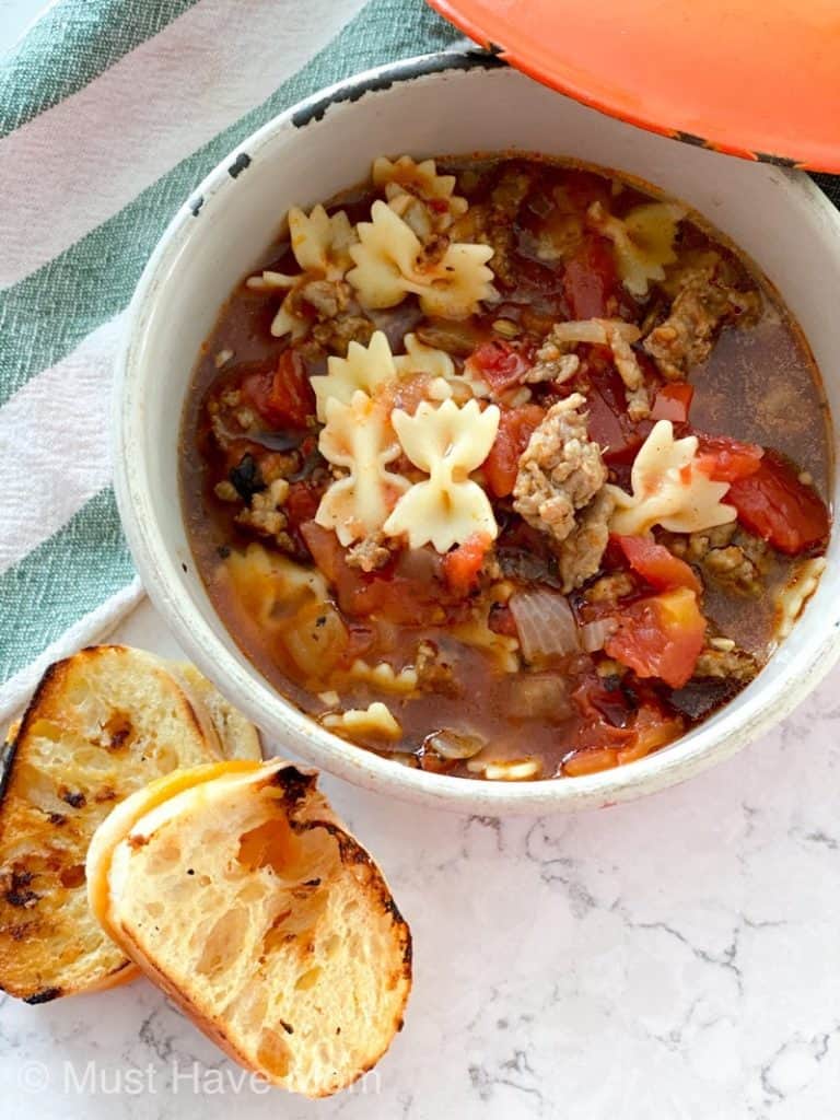 BEST Lasagna Soup Recipe - Must Have Mom