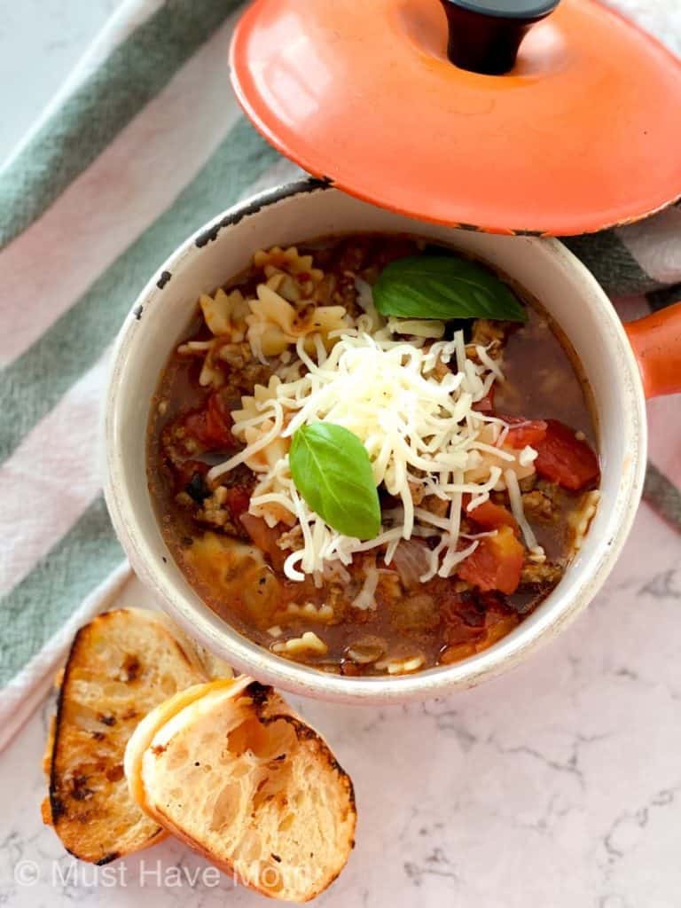 BEST Lasagna Soup Recipe - Must Have Mom