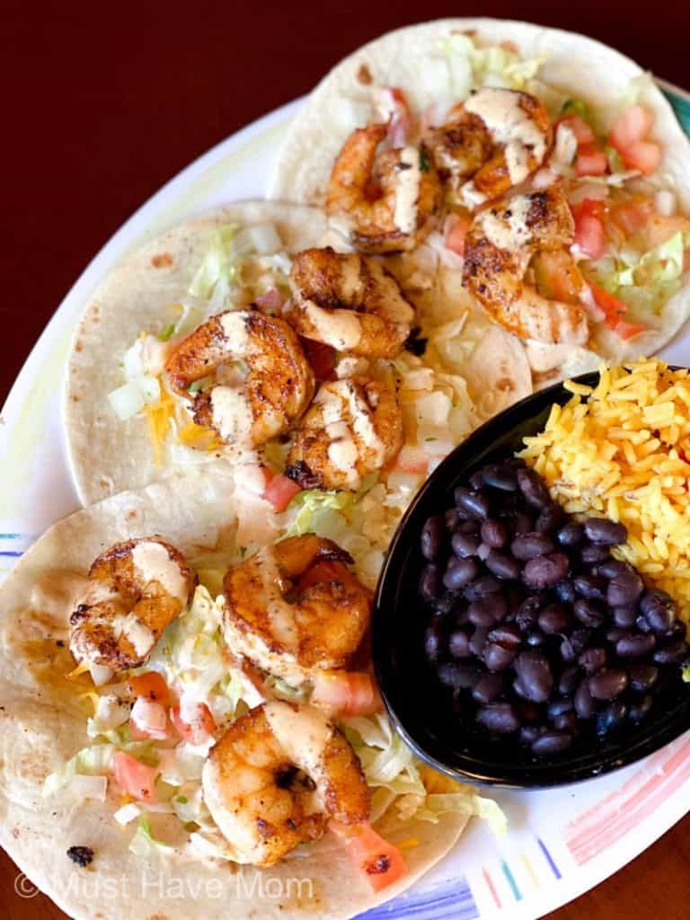 Blackened Shrimp Tacos