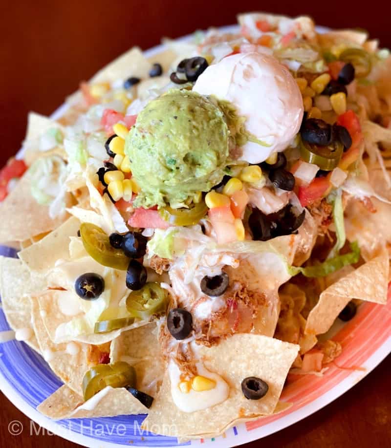 Chicken nachos