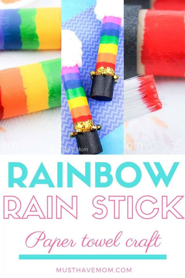 Rain Stick DIY | Paper Towel Roll Crafts - Must Have Mom