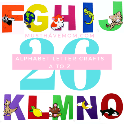 A TO Z letter crafts