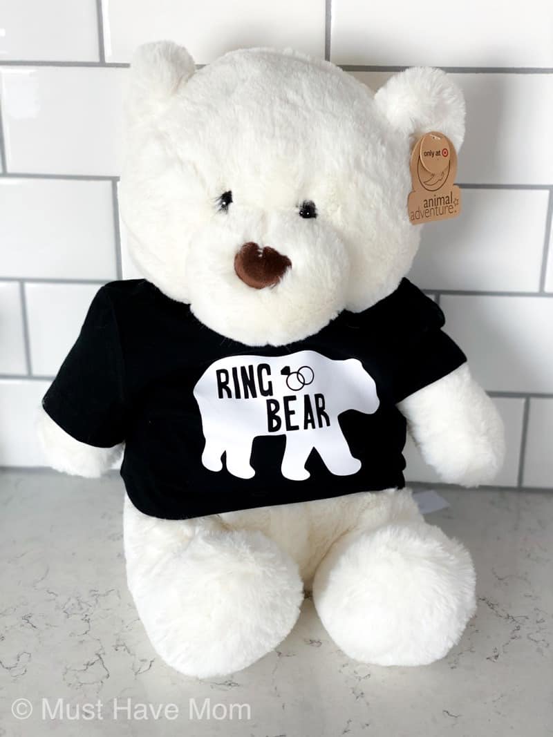 DIY Ring Bear Proposal