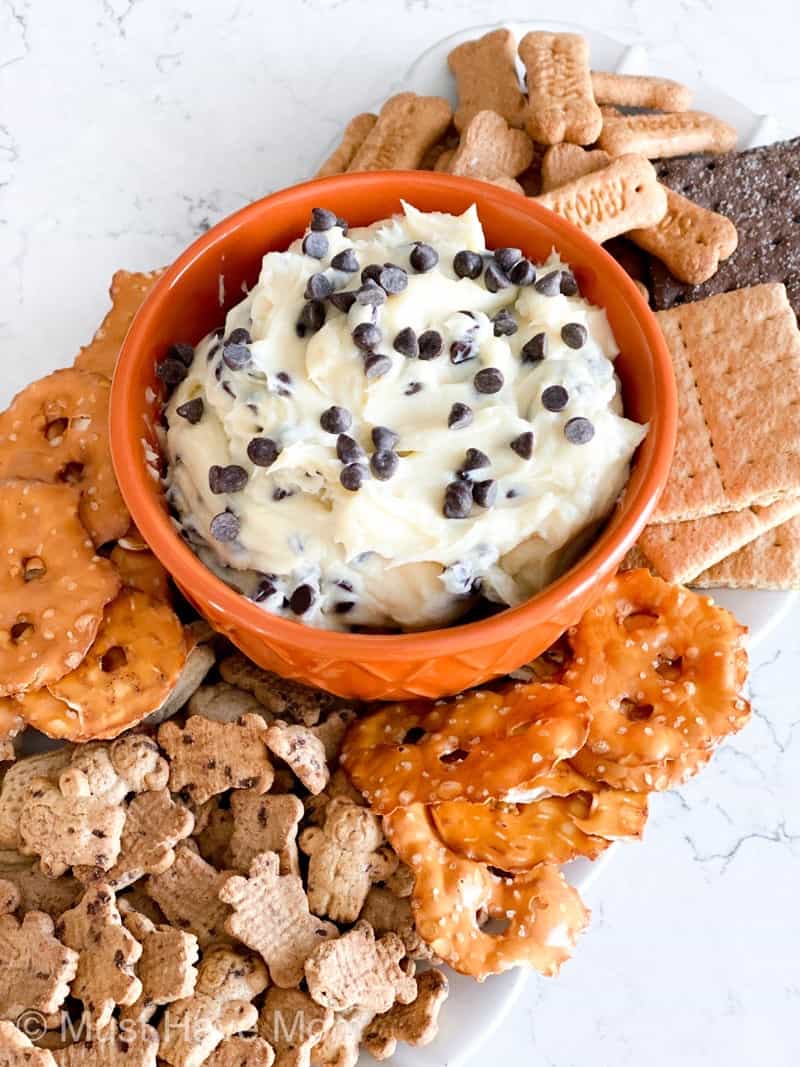 chocolate chip cookie dough dip