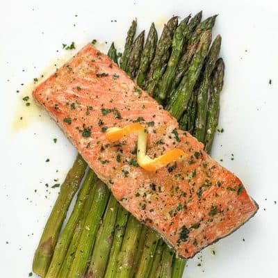 sheet pan salmon