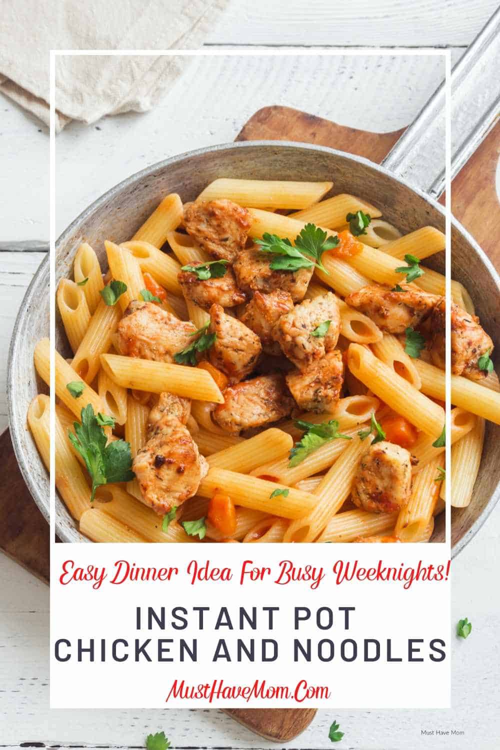 chicken pasta Instant Pot