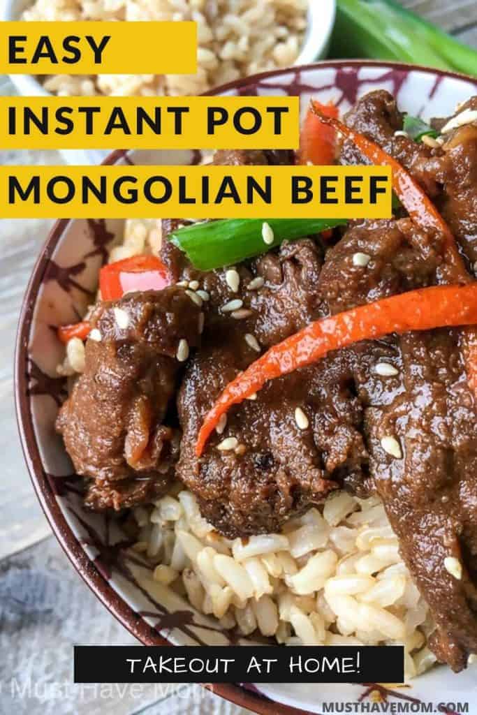 mongolian beef instant pot recipe