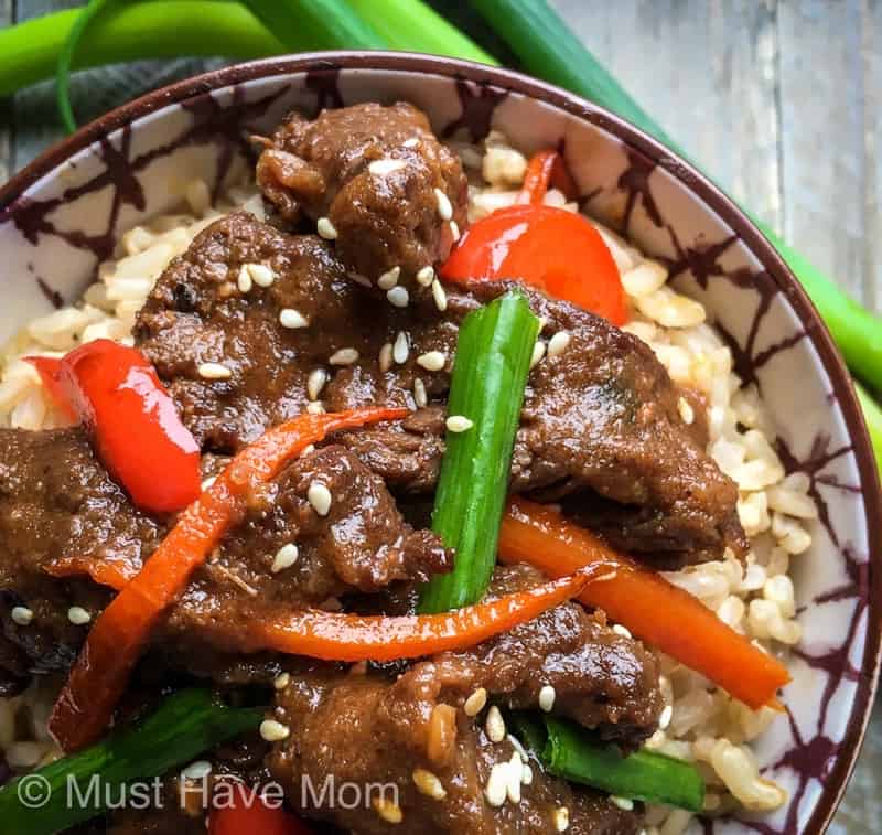 how to make Mongolian beef in Instant Pot