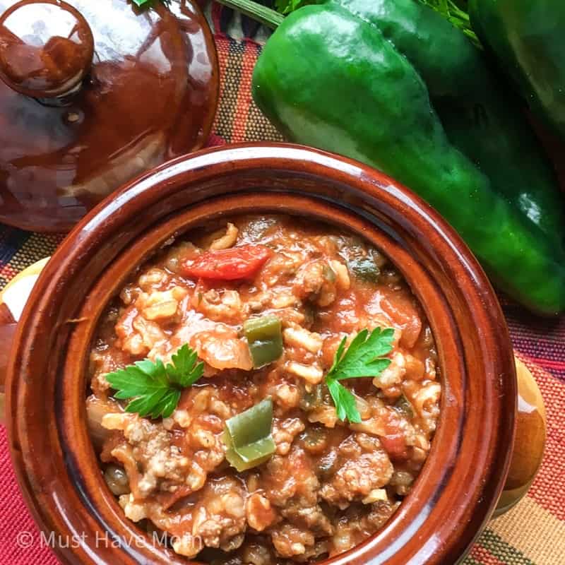 Instant Pot Stuffed Pepper Soup