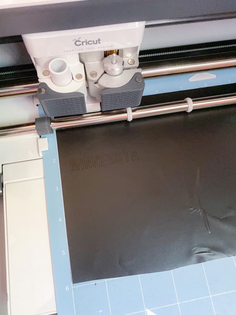 cricut glass etching