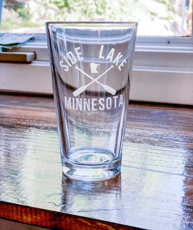 How To Add Vinyl On Beer Can Glass, Easy Cricut DIY