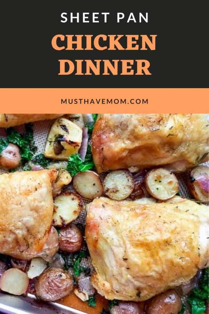 sheet pan chicken dinner