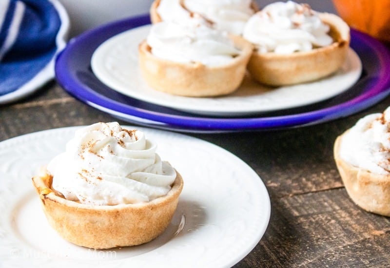 pumpkin pie tartlets 