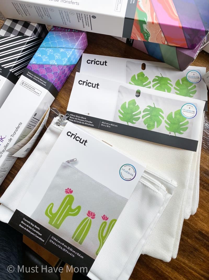 How to use Infusible Ink Transfer Sheets with Cricut Cosmetic Bag