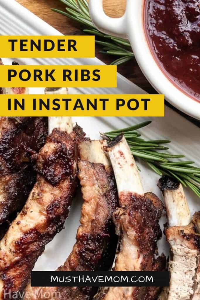 Instant pot ribs recipe