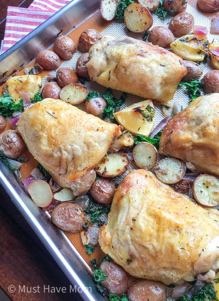 chicken sheet pan dinner