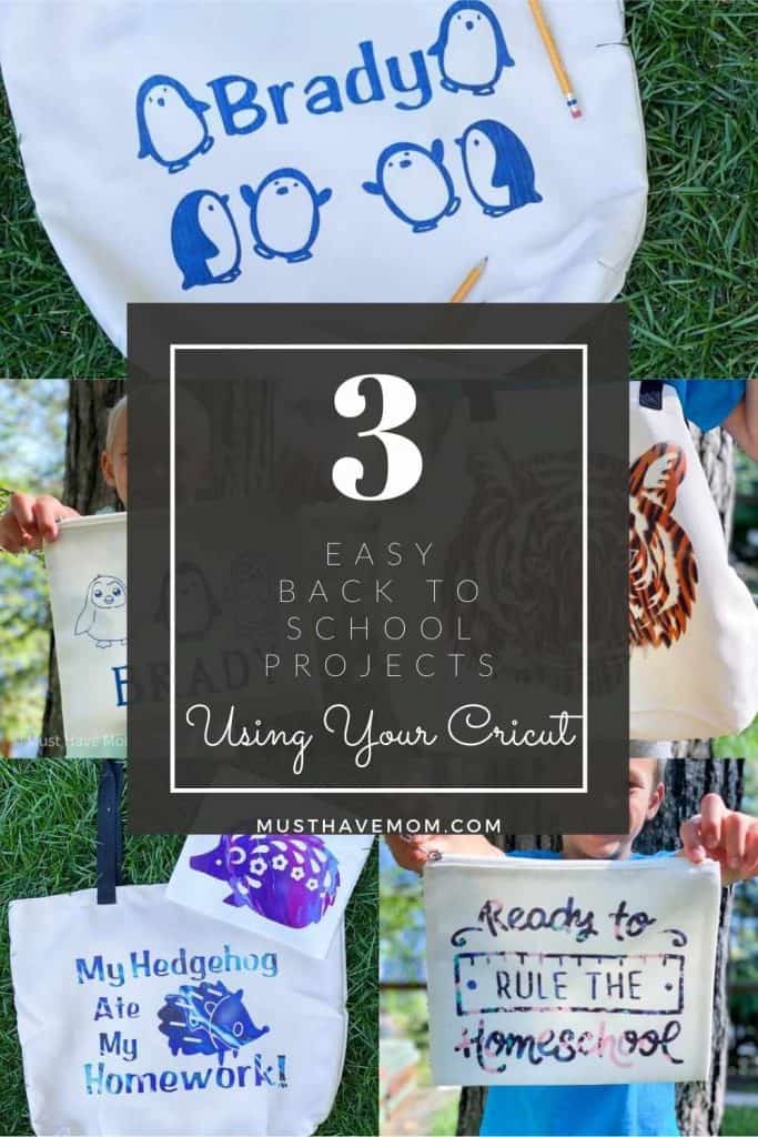 back to school cricut projects