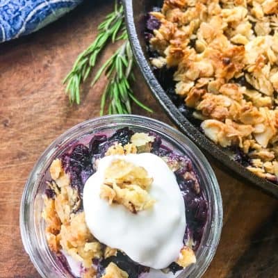 blueberry crisp recipe