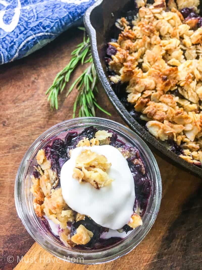 blueberry crisp recipe