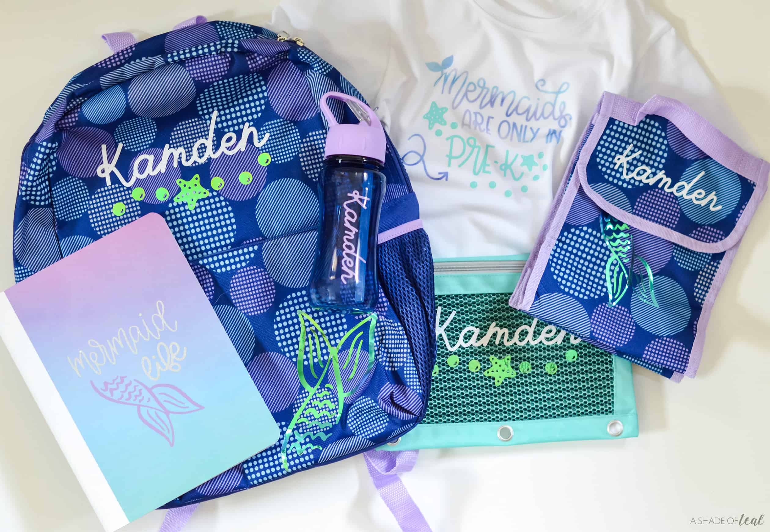 DIY Mermaid Infusible Ink Tote Bag - Printable Crush