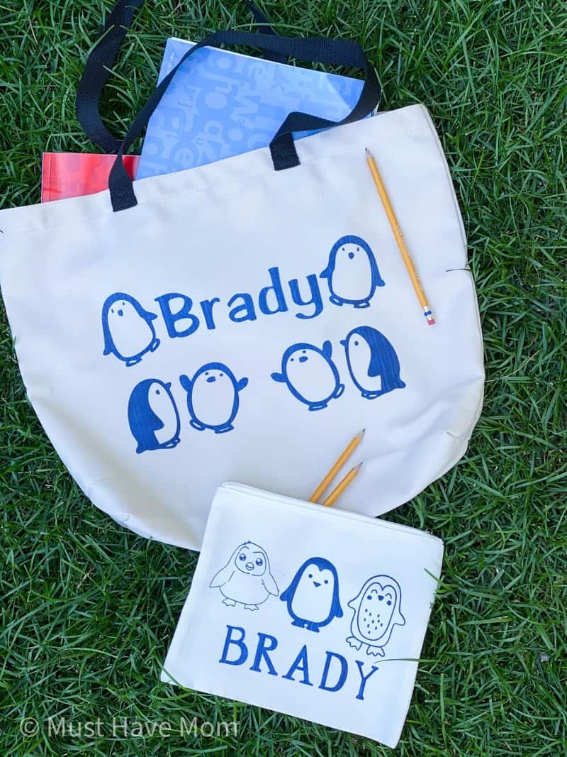 How To Personalize Back To School Supplies With Cricut