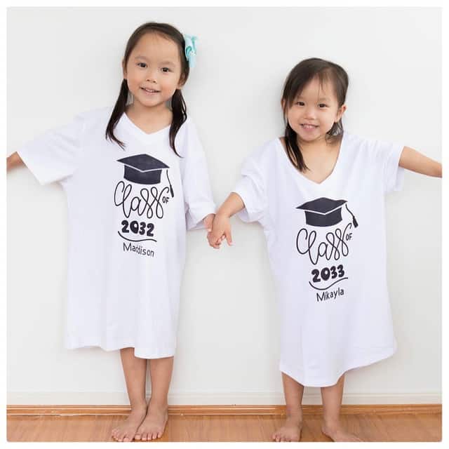 Cricut graduation shirt DIY