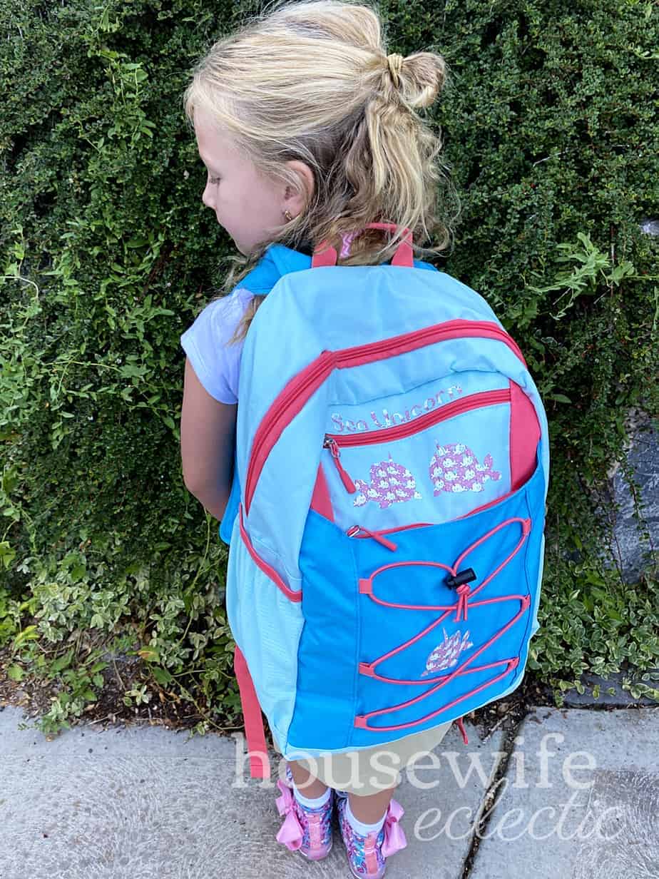 narwhal backpack diy