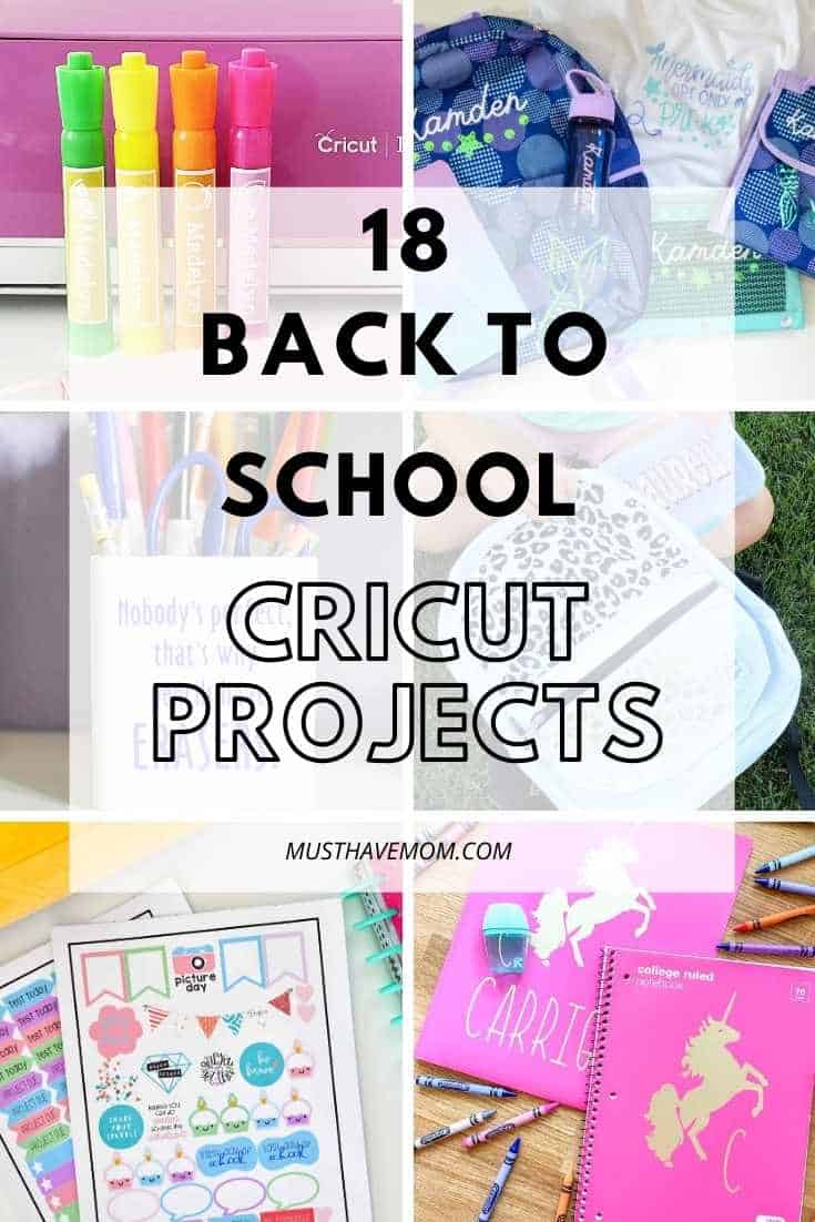 Stick It To The Man \\ Personalize Back To School with Cricut