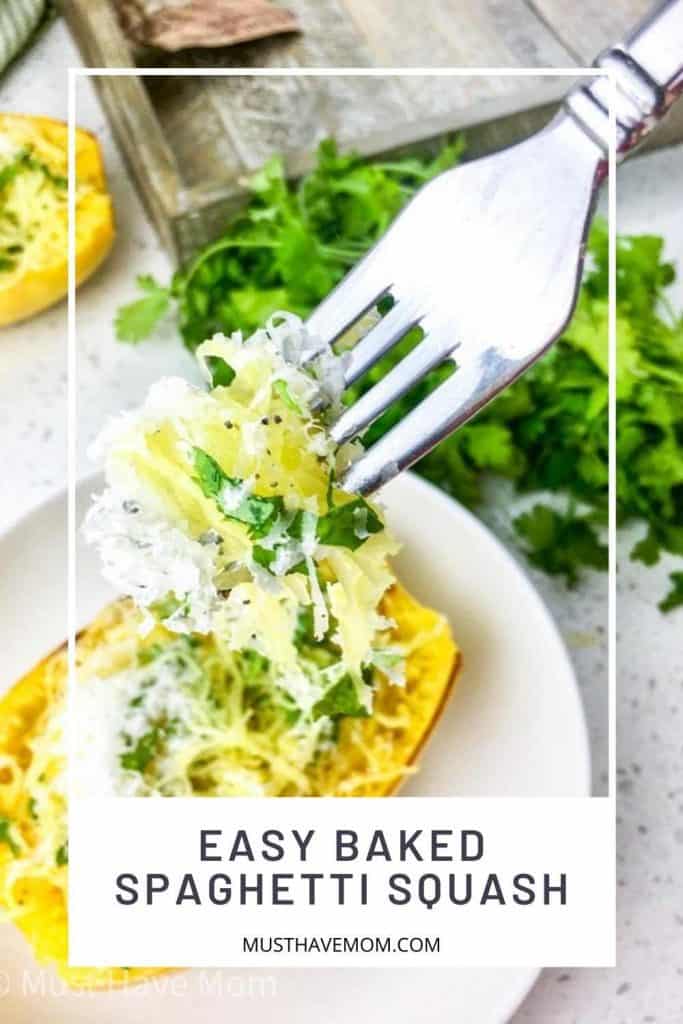 baked spaghetti squash oven recipe