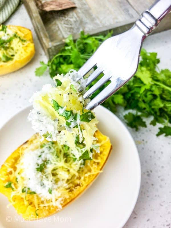 Baked Spaghetti Squash - Must Have Mom
