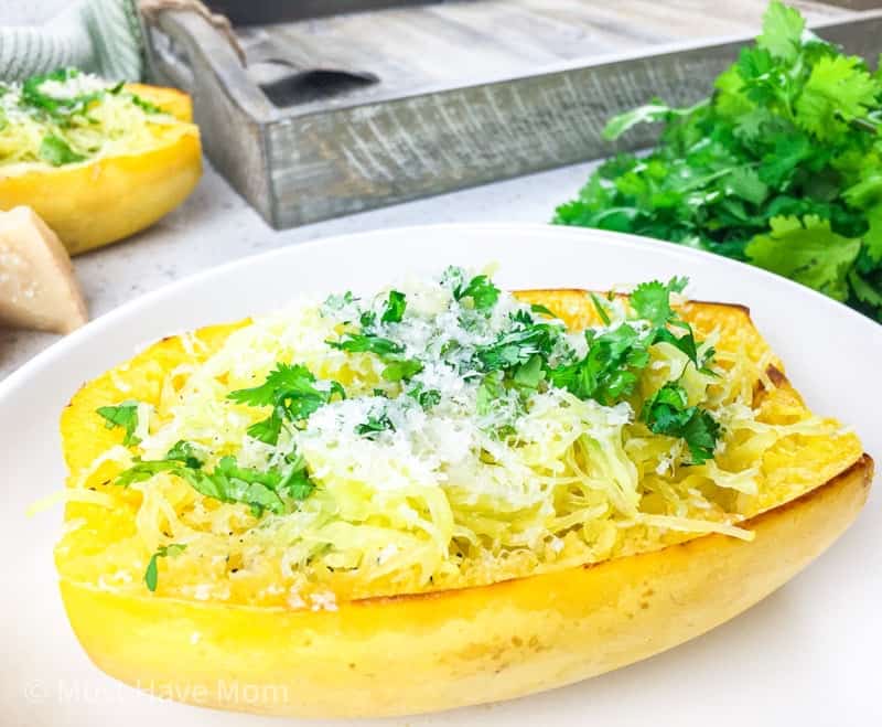 Baked Spaghetti Squash - Must Have Mom